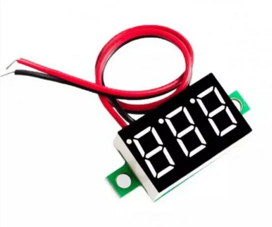 DC Voltmeter 0.36 Inch DISPLAY 4.5-30V DC Red 2 WIRE