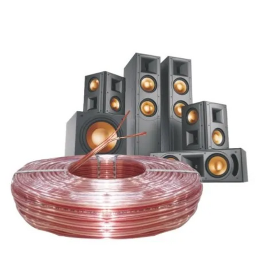 FINOLEX 0.5 sqmm Speaker cable Wire Transperant