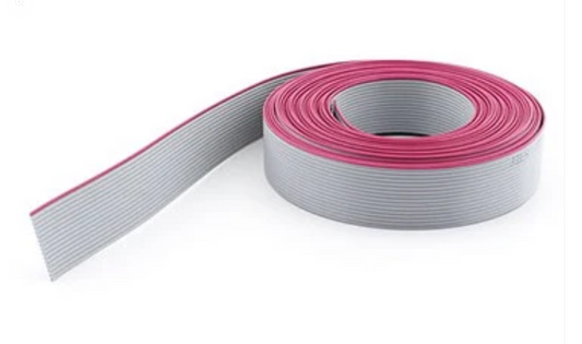 FRC CABLE 10PIN FLAT GAUGE 28 AWG 1 METER