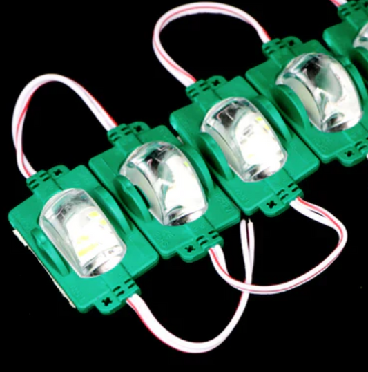 GREEN 12V 1.5W LED MODULE High Brightness Waterproof