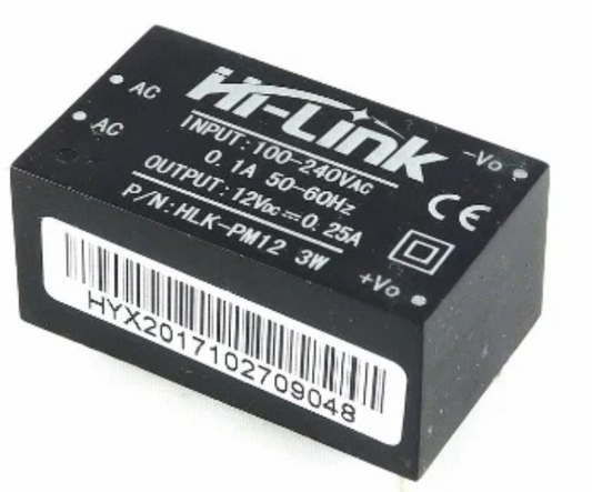 HLK-PM12 12V 3W 0.25A SMPS Module