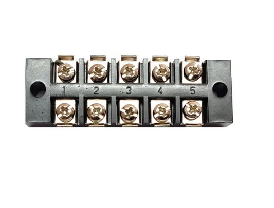 SE521 5 Way Terminal Block Connector Open Type 15A