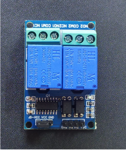 5V TWO 2 Channel Relay Module With Optocoupler LOW TRIGGER