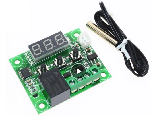 W1209 DC 12V heat cool temp thermostat temperature control switch temperature controller