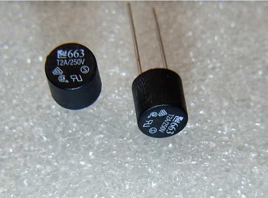 2A 250V AC T2A 250V Fuse Slow Blow Micro Time Lag type Round