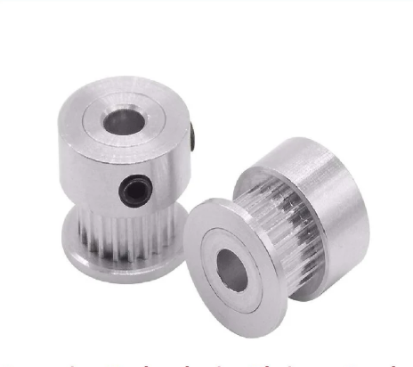 GT2 timing pulley 20 teeth bore 5mm fit for GT2 belt width 6mm aluminum 2GT