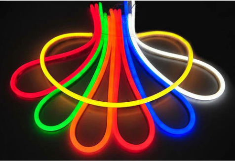 WHITE Neon LED Strip Rope Light Water Proof 12V 1 METER