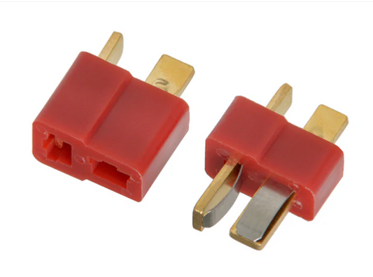 T Connector MALE AND FEMALE 1 SET Nylon 60A