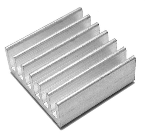 Pure Aluminium Heat sinks for Raspberry Pi 3 14*14*6mm