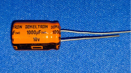 KELTRON 1000uF 10V Electrolytic Capacitor 85C?20%