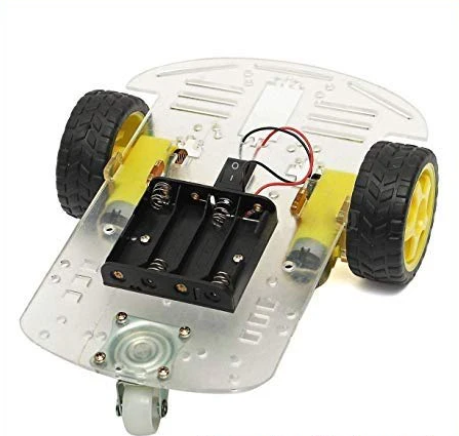 2WD Motor Smart Robot Car Chassis Kit DIY Transparent UNASSEMBLED