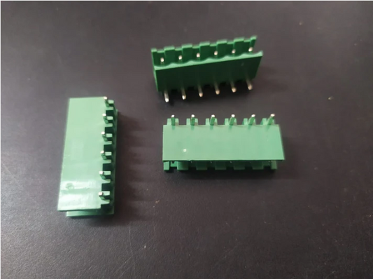 ZB2500 6pin MALE RIGHT ANGLE Terminal Block Connectors 5MM PITCH