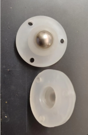 PLASTIC CASTER WHEEL 36MM DIA