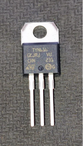 TYN616RG ST TO220 16A SCR 600V