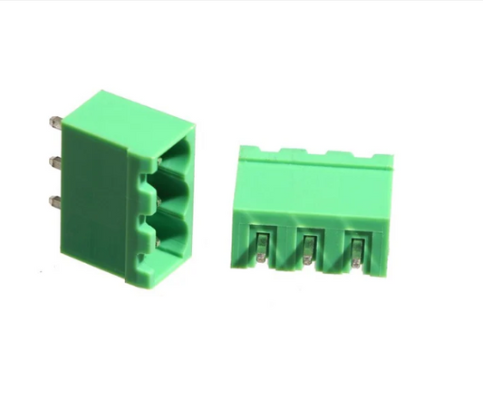 ZB2500 3pin male Right Anglepcb Terminal Connector 3.81mm pitch