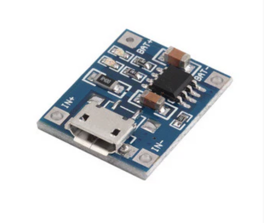 TP4056 1A Li-Ion Lithium Battery Charging Micro B USB Module