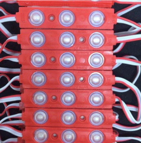 RED 3 LED Module 12V 2835 LED 1.5W