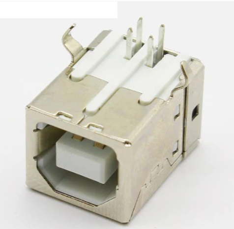 USB B Type Female Socket Connector