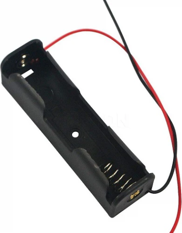 18650 single cell Battery Holder case 3.7 V lithium with Wire