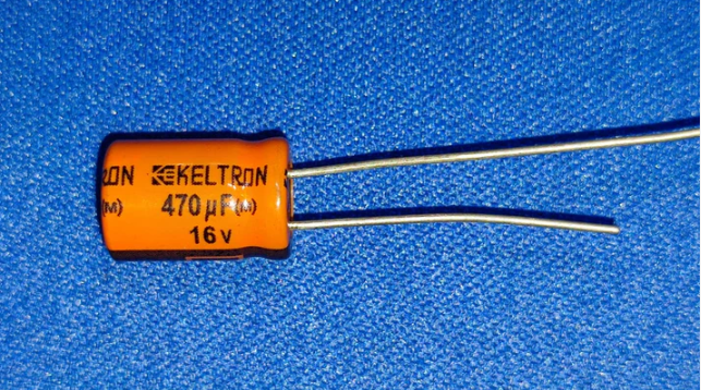 KELTRON 470uF 16V Electrolytic Capacitor