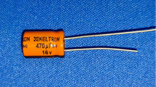 KELTRON 470uF 16V Electrolytic Capacitor