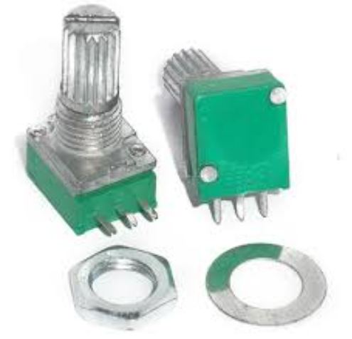 B50K sealed potentiometer 3pin shaft 15mm RESISTOR