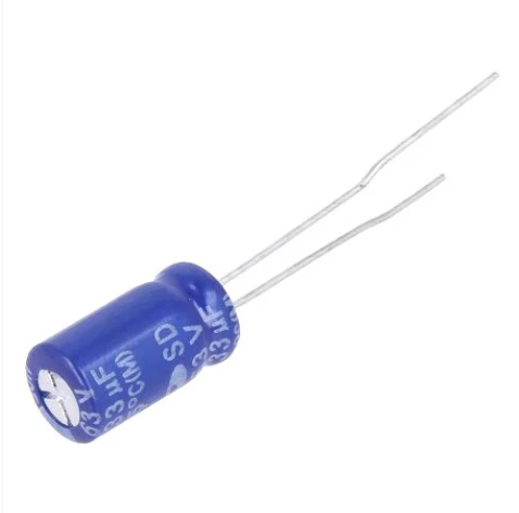 100uF 25V 85C SAMWHA Electrolytic Capacitor
