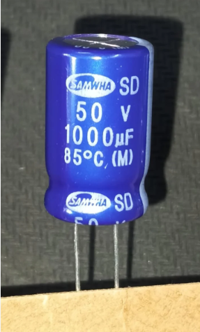 10000uF 50V Electrolytic Capacitor Radial