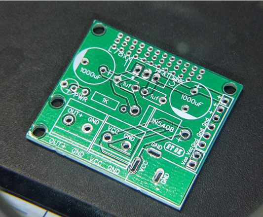 PCB FOR 78XX SERIES VOLTAGE REGULATOR