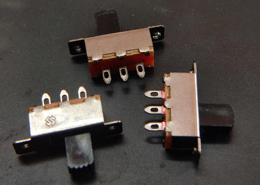 SS12F13G8 SLIDE SWITCH 3 PIN SPDT 30V 0.3A