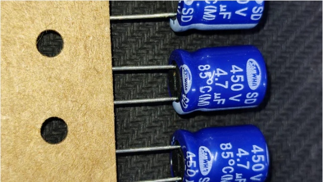 4.7uF 450V SAMWHA Electrolytic Capacitor 85C 4.7MFD