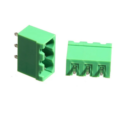 ZB2500 3pin male straight pcb Terminal Connector 5mm pitch