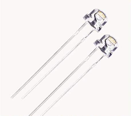 Strawhat LED 5mm  BLUE DOME