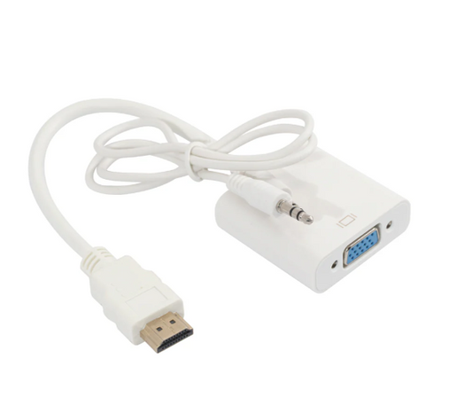 CORD HDMI TO VGA+AUX CABLE