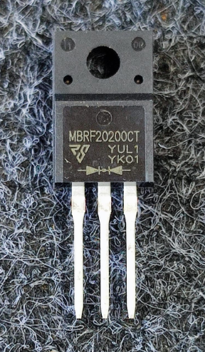 MBRF20200CT 200V 20A Schottky Rectifier TO220FP IBAT12447