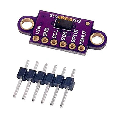 VL53L0X Time-of-Flight (ToF) Laser Ranging Sensor Breakout 940nm GY-VL53L0XV2 Laser Distance Module I2C IIC