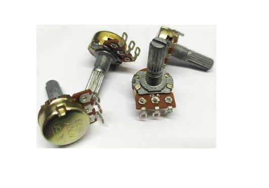 ELCON 10K OHM potentiometer POT WITH 6mm dia METAL shaft