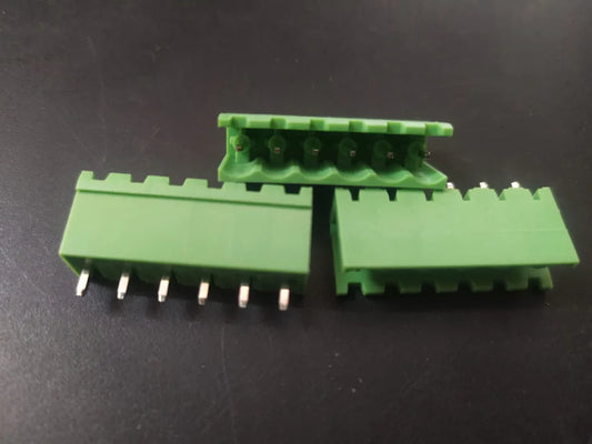 XY2500 6pin MALE STRAIGHT Terminal Block Connectors 5.08MM PITCH