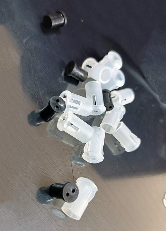 SE229 WHITE 5mm LED Holder Plastic Clip Cover
