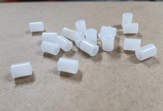 8x6x3mm PCB Spacer Plastic 8mm height 3mm inner dia