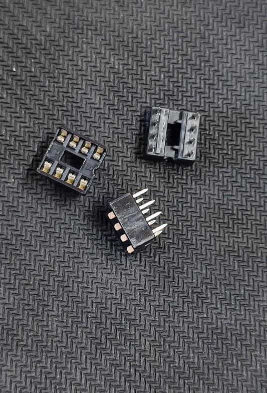 8 PIN IC BASE OR HOLDER 2.54MM PITCH