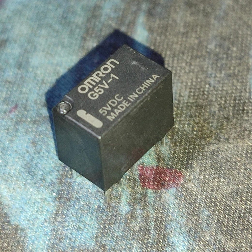 G5V-1 DC5  1A 5V 12.5x7.5mm OMRON Signal Relays IBAT21078
