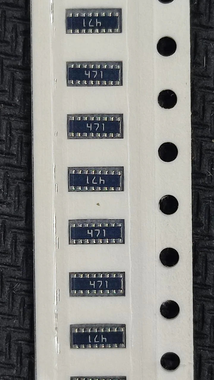 YC248-JR-07470RL 470 ohm 0402x8 Resistor Network Arrays SMD