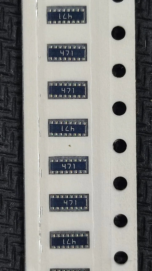 YC248-JR-07470RL 470 ohm 0402x8 Resistor Network Arrays SMD