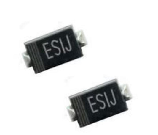 ES1J SMD DIODE DO-214AC(SMA) 600V 1A FAST RECOVERY RECTIFIER
