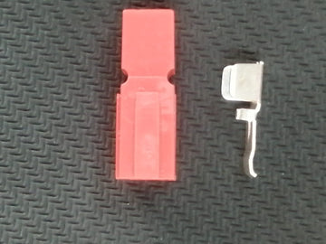 SINGLE POLE 45A CONNECTOR RED  IBAT21348