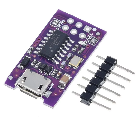 Micro USB Tiny AVR ISP 5V ATtiny44 Programmer Module