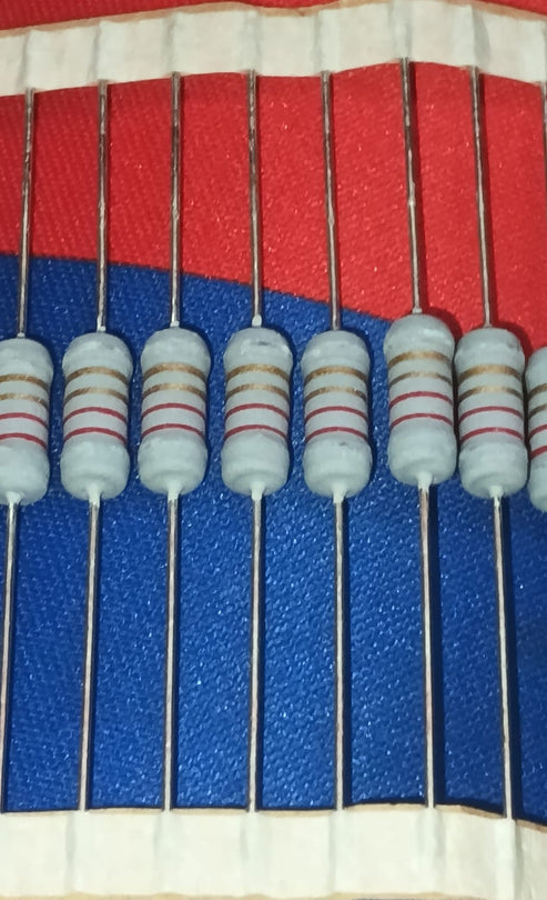2.2 OHM 2W RXF-2WS-2.2R-J-T52 2E2 2R2 Hongda Wirewound Resistor  ±5%  IBAT21327