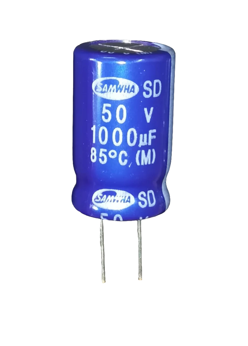 1000uF 50V Electrolytic Capacitor Radial