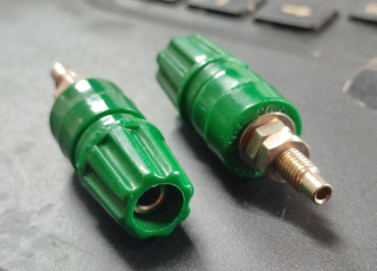SE503 Green female Banana Jack Socket 15A Plug Connector